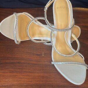 Alexandre Birman Sally 100 Moiré Heels – Worn Once